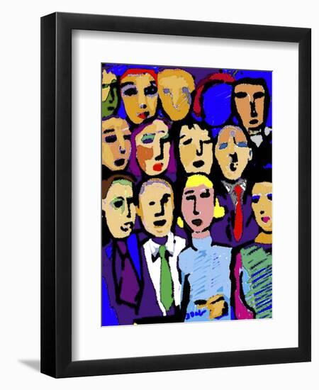 Jury Panel-Diana Ong-Framed Giclee Print