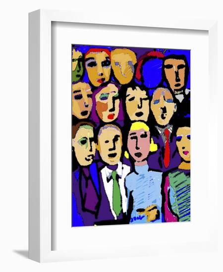 Jury Panel-Diana Ong-Framed Giclee Print