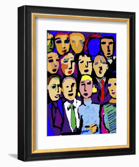 Jury Panel-Diana Ong-Framed Giclee Print