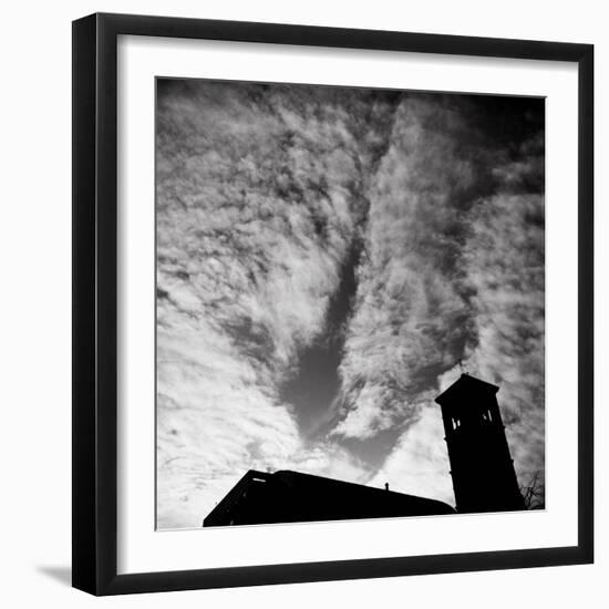 Jusdon and Clouds-Evan Morris Cohen-Framed Photographic Print