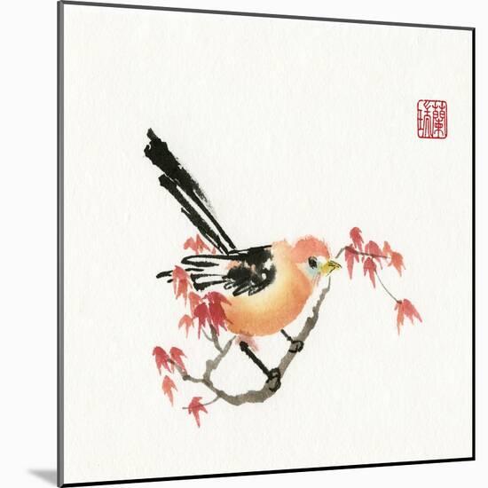 Just A Bird-Nan Rae-Mounted Art Print