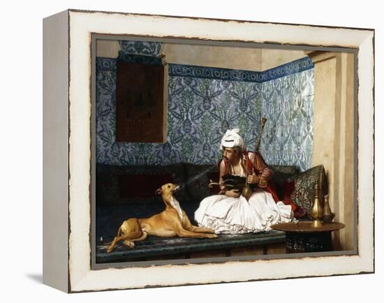 Just a Bit of Fun-Jean Leon Gerome-Framed Premier Image Canvas