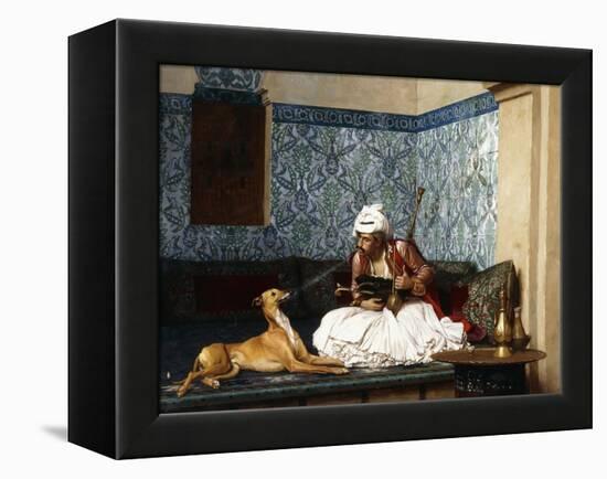 Just a Bit of Fun-Jean Leon Gerome-Framed Premier Image Canvas