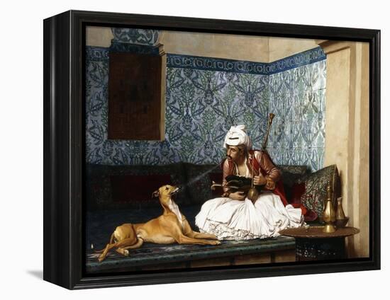 Just a Bit of Fun-Jean Leon Gerome-Framed Premier Image Canvas