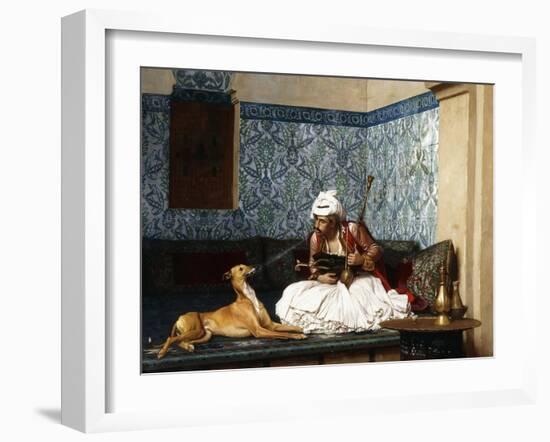 Just a Bit of Fun-Jean Leon Gerome-Framed Premium Giclee Print