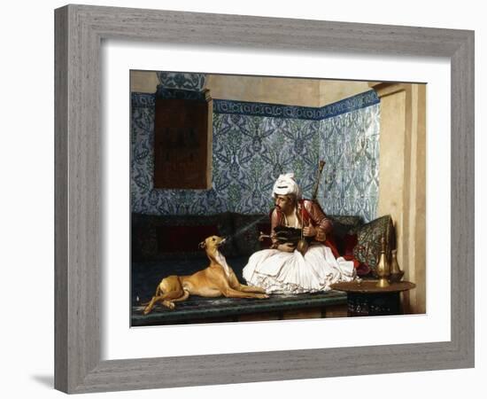 Just a Bit of Fun-Jean Leon Gerome-Framed Giclee Print