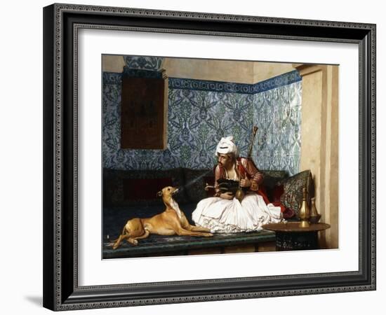 Just a Bit of Fun-Jean Leon Gerome-Framed Giclee Print