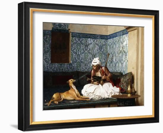 Just a Bit of Fun-Jean Leon Gerome-Framed Giclee Print