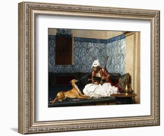 Just a Bit of Fun-Jean Leon Gerome-Framed Giclee Print