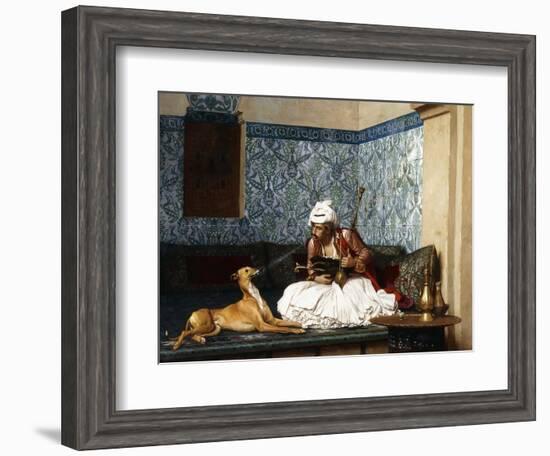 Just a Bit of Fun-Jean Leon Gerome-Framed Giclee Print