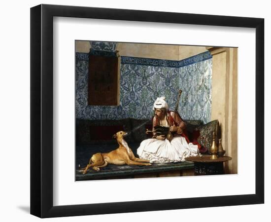 Just a Bit of Fun-Jean Leon Gerome-Framed Giclee Print