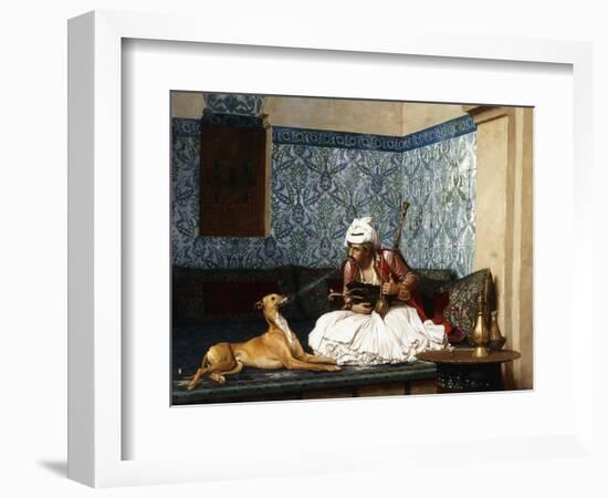 Just a Bit of Fun-Jean Leon Gerome-Framed Giclee Print