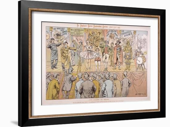 Just A'Goin to Begin!, 1887-Tom Merry-Framed Giclee Print