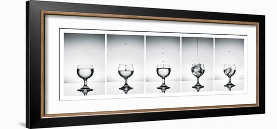 Just a Splash-Andreas Stridsberg-Framed Giclee Print