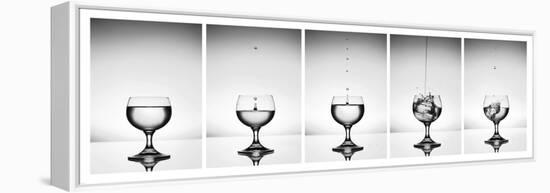 Just a Splash-Andreas Stridsberg-Framed Stretched Canvas