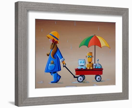 Just Another Rainy Day-Cindy Thornton-Framed Art Print