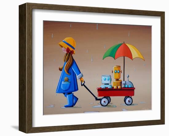 Just Another Rainy Day-Cindy Thornton-Framed Art Print