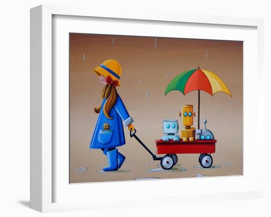 Just Another Rainy Day-Cindy Thornton-Framed Art Print