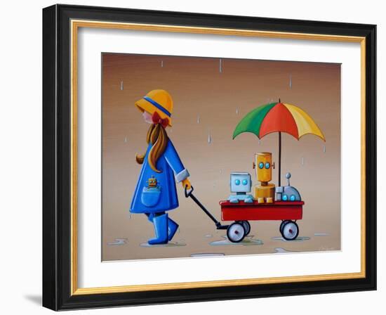 Just Another Rainy Day-Cindy Thornton-Framed Art Print