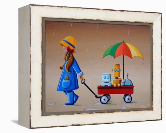 Just Another Rainy Day-Cindy Thornton-Framed Stretched Canvas