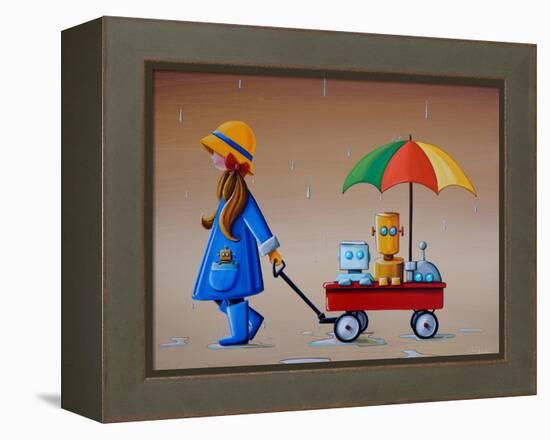 Just Another Rainy Day-Cindy Thornton-Framed Stretched Canvas