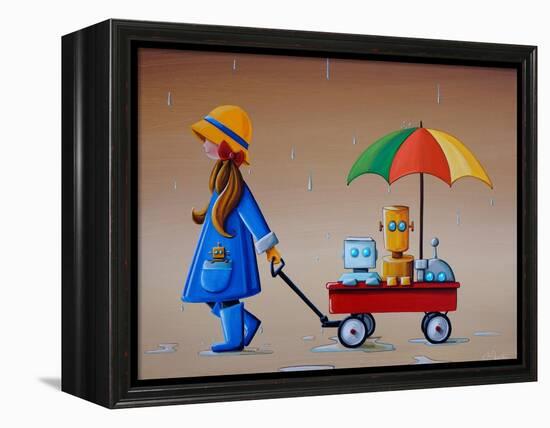 Just Another Rainy Day-Cindy Thornton-Framed Stretched Canvas