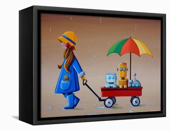 Just Another Rainy Day-Cindy Thornton-Framed Stretched Canvas