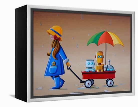 Just Another Rainy Day-Cindy Thornton-Framed Stretched Canvas