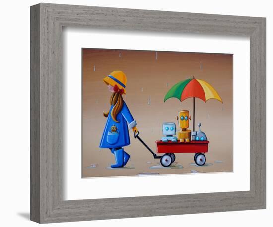 Just Another Rainy Day-Cindy Thornton-Framed Art Print