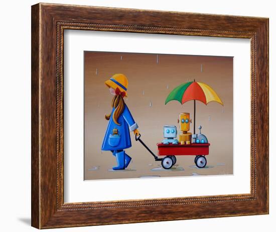 Just Another Rainy Day-Cindy Thornton-Framed Art Print