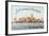 Just Arrived in New York' American Postcard-null-Framed Giclee Print