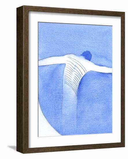 Just as Christ Bore Suffering as Punishment for Others, So it is with Us, Who Can Help Other Souls-Elizabeth Wang-Framed Giclee Print