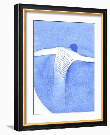 Just as Christ Bore Suffering as Punishment for Others, So it is with Us, Who Can Help Other Souls-Elizabeth Wang-Framed Giclee Print