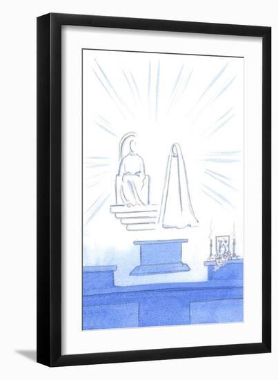 Just As, for an Earthly Party, We Have Guests, Music and Light, So Heavenly Guests Attend the 'Part-Elizabeth Wang-Framed Giclee Print