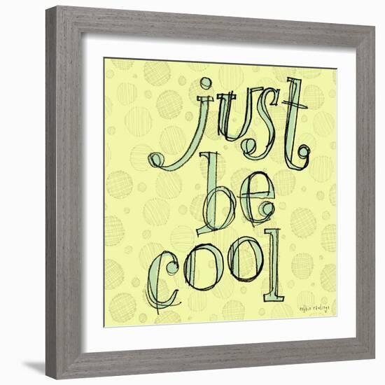 Just Be Cool-Robbin Rawlings-Framed Art Print