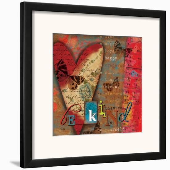 Just Be Kind-Victoria Hutto-Framed Art Print
