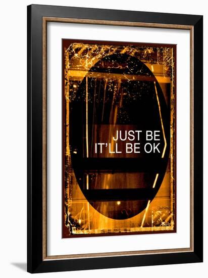 Just Be-Pascal Normand-Framed Art Print