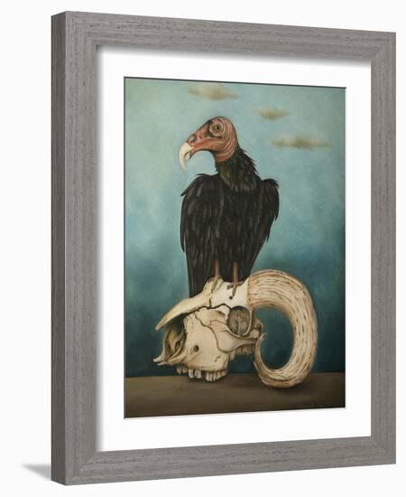 Just Bones 1-Leah Saulnier-Framed Giclee Print