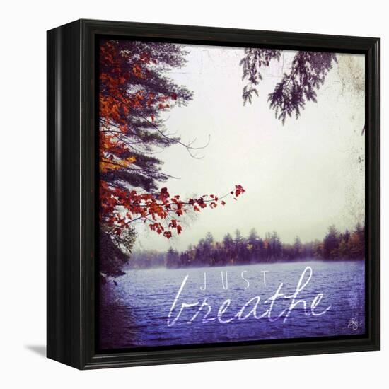 Just Breathe-Kimberly Glover-Framed Premier Image Canvas