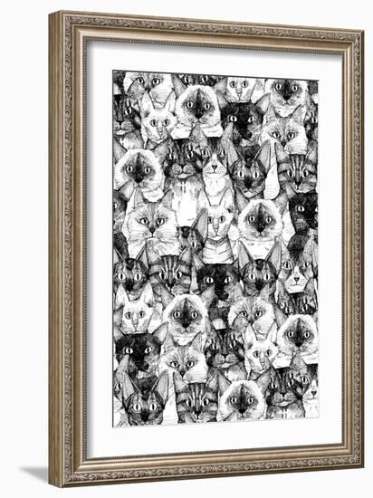 Just Cats-Sharon Turner-Framed Art Print