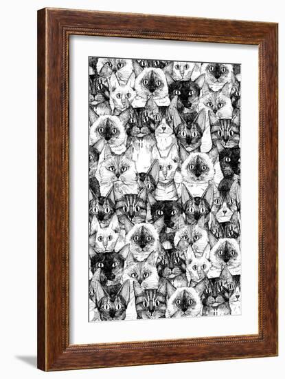 Just Cats-Sharon Turner-Framed Art Print