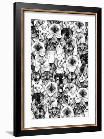 Just Cats-Sharon Turner-Framed Art Print