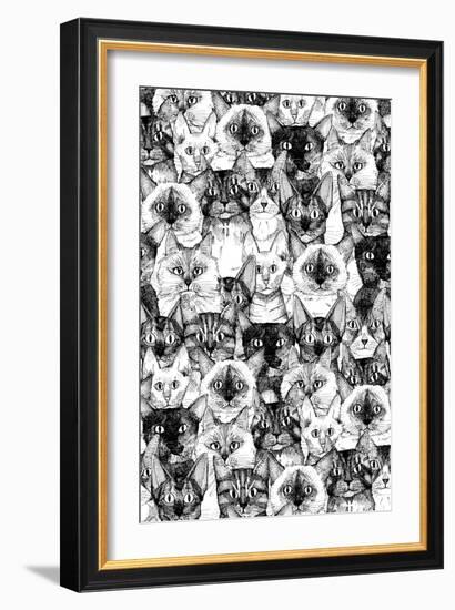 Just Cats-Sharon Turner-Framed Art Print