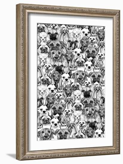 Just Dogs-Sharon Turner-Framed Art Print