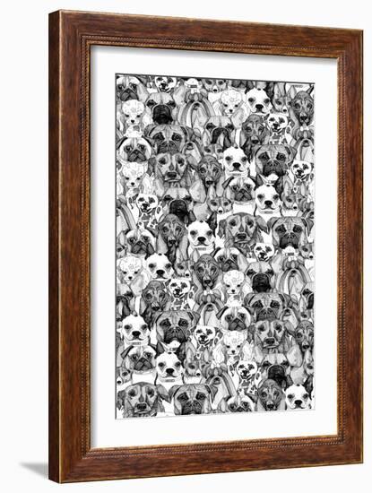 Just Dogs-Sharon Turner-Framed Art Print