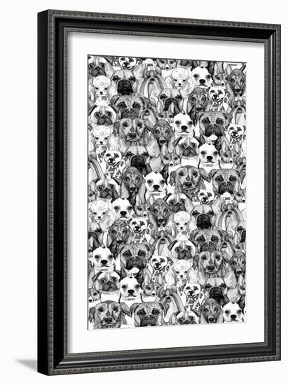 Just Dogs-Sharon Turner-Framed Art Print