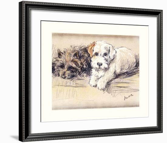 Just Good Friends-Mac-Framed Premium Giclee Print