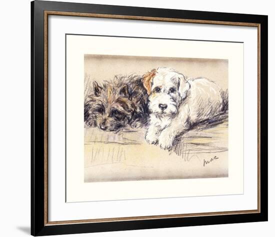 Just Good Friends-Mac-Framed Premium Giclee Print