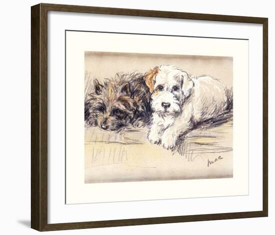 Just Good Friends-Mac-Framed Premium Giclee Print