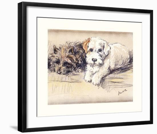 Just Good Friends-Mac-Framed Premium Giclee Print